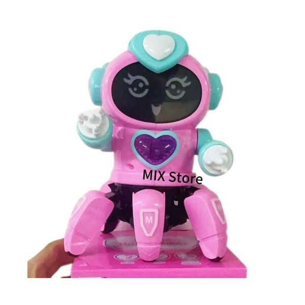 Robô aranha dançarino com som e luzes diversão