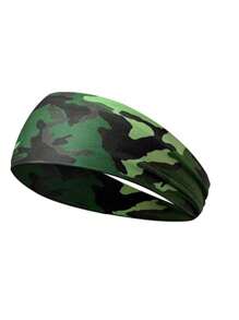 1PC Grid Patterned Wide Edge Headband For Outdoor Running And Sports Yoga Headband Hair Accessories Sweatband For Men And Women - Multicolor - View 13