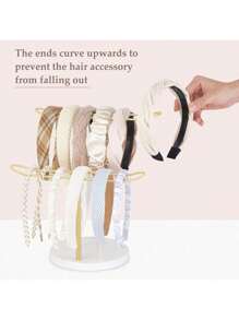 Kopfband Organizer Metall 1/2/3 Ebenen Haarreif Ständer Kopfband Organizer Aufbewahrung für Haargummis, Accessoires, Armbänder, Schlafzimmer, Studentenwohnheim Dekoration für Mädchen und Frauen, Gender Reveal Party, perfekt für Geburtstage, Hochzeiten, Partys, das perfekte Geschenk für Kollegen, Freunde und Familie, Schulanfang