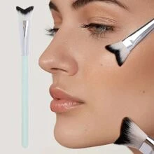 新款柔软高光刷、V形轮廓刷、腮红刷、不吸油清洁化妆刷、多功能化妆工具、粉底刷、遮瑕刷、腮红刷、轮廓刷、修容刷、散粉刷、粉底刷、腮红刷 - 彩色 - 查看 15