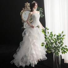 Vestido De - Blanco - Ver 7