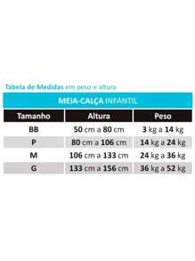 Kit 4 Meia Calça Infantil Ballet Lupo Fio 40 Quentinha em Poliamida Lobinha Festa Junina
