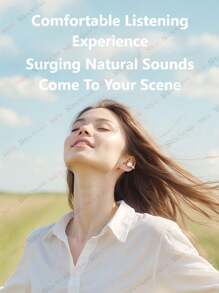 NEW SENYANG Forest Yang 新款无线夹式运动耳机，支持音乐、免提通话、视频播放，舒适的 TWS 真无线耳机，支持杜比低音立体声和高清通话，适用于安卓和 iOS 手机，也可用于游戏、情侣和商务场合。 - 均碼 - 查看 7