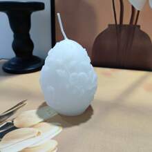 1pc Easter Egg Shaped Scented Candle Decor Piece Gifts Birthday Graduation - Multicolor - View 6