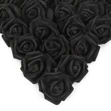 10/20/50/100pcs Artificial Flowers - Foam Rose Head, Fake Plant, Home, Dining Room, Living Room, Outdoor Garden Decoration, Autumn, Spring, Vase, Flower Wall, Wreath, Bridal Bouquet, Wedding Decoration, DIY Wreath Materials, Birthday Party Decoration Materials, Valentine's Day, New Year Gifts Graduation