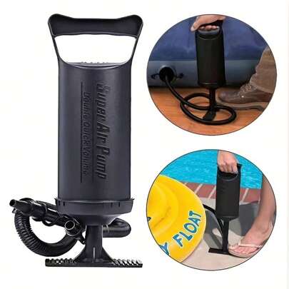 1pc Inflating Pump Dedicated For Swimming Ring Flotation Pad, Outdoor Inflatable Bed Camping Mattress Pump
