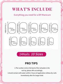 Sanrio Sanrio 24 stuks korte vierkante schattige 3D opdrukbare nagels passen perfect acryl nep nagels set, nagel voor meisjes en kinderen dagelijks gebruik en familiebijeenkomsten