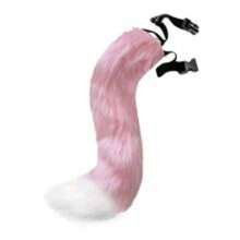 1 Stück unisex Halloween Fuchs/Katze Fell-Schwanz Kostüm Cosplay Accessoire