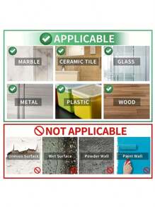 5/1pc 重型双面胶带-可重复使用，无痕，强力粘性，多用途，可拆卸和清洗，用于千斤顶板、挂钩、地垫、壁画、双面胶带固定