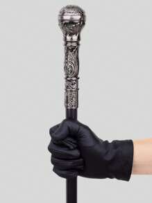 1 cây gậy kim loại tròn họa tiết cung điện nhiều màu, họa tiết hoa văn Paisley, vương trượng cổ điển, hai đoạn, có thể tháo rời, gậy kim loại cũ, thời trang và thanh lịch, gậy quý ông Anh cao cấp, thích hợp làm quà tặng ngày lễ hàng ngày và biểu diễn hóa trang Halloween, phụ kiện Halloween cho ngày tựu trường - Nhiều màu - Xem 8