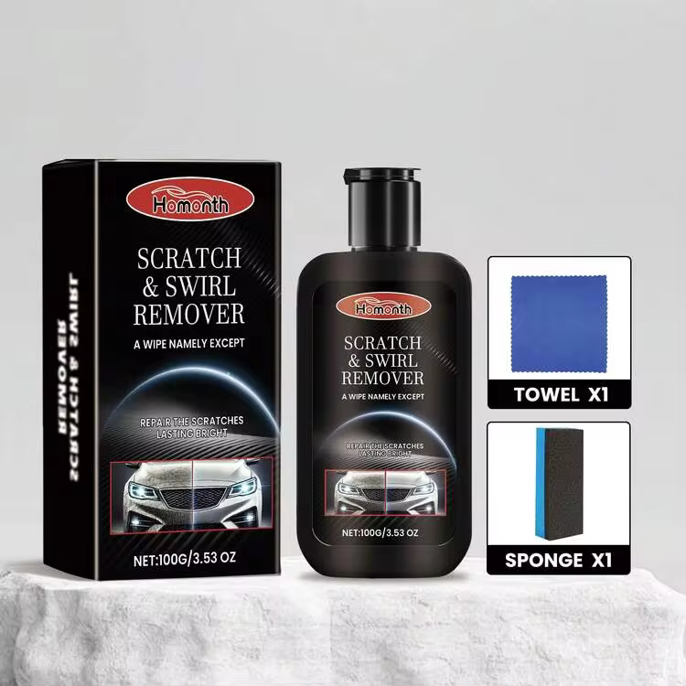 Car Scratch Repair Paste, Paint Scratch Abrasion Repair, Polishing Maintenance Coating Paste - Multicolor - View 1