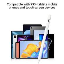 Universal Touch Pen, Magnetic Active Stylus Compatible With IOS/Android, Precision Capacitive Pen Compatible With Iphone 18/17/16/15/14/13/12/11/ S26FE/S26/S25/S24/ Series/Tablets For Writing And Drawing - Multicolor - View 3