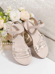 Sandalias nuevas 2025, sandalias beige transparentes, sandalias de suela blanda, sandalias de playa, sandalias de Top transparente de moda, sandalias hermosas de diseño perfecto, usar sandalias deportivas