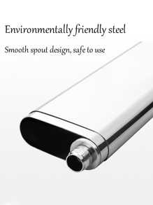 1 件个性化不锈钢雪茄和酒盒，便携式两用酒瓶雪茄管，适合户外旅行，密封保湿盒金属容器