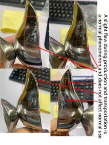 1 件不锈钢酱汁船，黑胡椒酱汁容器，厨房炊具配件，随机手柄圣诞礼物 - 銀色 - 查看 8