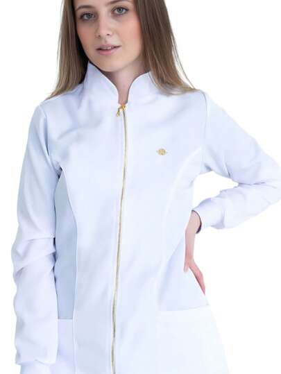 Jaleco Feminino Tecido Oxford Premium - Conforto e Durabilidade