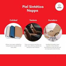 Silla de Piel Sintética Nappa (Rosa) - Rosa - Ver 7