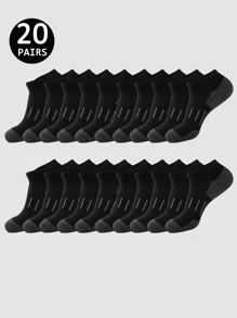 5/10/20 Pcs Outdoor Sports Socks, Men's Socks, Running Socks - Multicolor - View 24