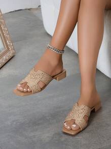 女士时尚水晶高跟凉鞋，带钻石装饰，春夏正式派对婚鞋