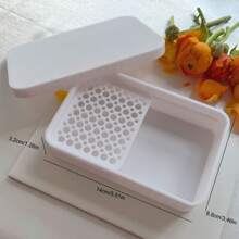 3pcs/Set Polymer Clay Cutters Cornstarch Container Precise, DIY Tool Box For Pottery, Ceramic, Jewelry Making - White - View 8