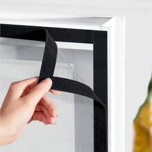 Red mosquitera autoadhesiva para ventana, malla anti-mosquitos para puerta sin necesidad de cortar, cortina de pantalla anti-insectos y moscas