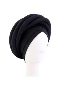 1pc African Style Handmade Flower Headdress, Luxurious Women Headscarf, Elegant For Important Occasions - Multicolor - View 6