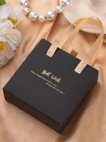 1 件便携式珠宝盒，带抽屉，适用于手镯、戒指、耳环、项链、珠宝收纳盒 - 礼物 - 黑色 - 查看 7