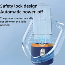 New Juicer Portable Rechargeable Small Juice Cup Student Home Multifunctional Juicer Juice Cup - Multicolor - View 8