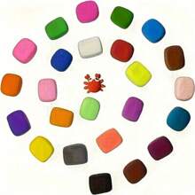 1 set de 36 colores de arcilla ultraligera para modelos y figuritas, masa de modelar colorida, mejora la habilidad de las manos (incluye herramientas)