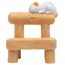 1pc Cute Cartoon Chair Desk Organizer, Mobile Phone & Tablet Stand