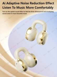 NEW SENYANG Forest Yang 新款无线夹式运动耳机，支持音乐、免提通话、视频播放，舒适的 TWS 真无线耳机，支持杜比低音立体声和高清通话，适用于安卓和 iOS 手机，也可用于游戏、情侣和商务场合。 - 均碼 - 查看 6