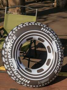 1 pezzo Enorme anello da nuoto gonfiabile per adulti, accessorio per feste in piscina estive, forniture per feste di compleanno per adulti, decorazione per feste in piscina a tema gare di camion