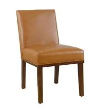 Kolbe Dining Chair Carmel Faux Leather - HomePop - 1 - View 8