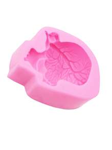 1 Khuôn silicon lỏng màu hồng, Khuôn tạo hình não trái tim cơ quan người mini, Khuôn silicon trang trí nến thạch cao hương liệu - Hồng - Xem 9