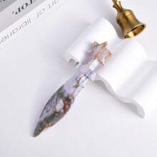 独特的天然水晶剑雕刻 - 非常适合家居装饰和生日、万圣节和圣诞节礼物、DIY 工艺品、珠宝图案、DIY 珠宝制作配件 - 彩色 - 查看 13