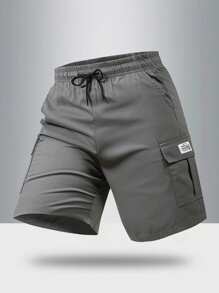 男士休闲工装短裤，户外运动宽松百慕大短裤