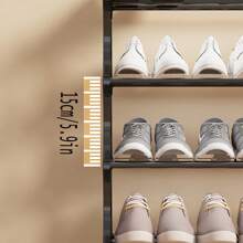 1 kệ để giày nhiều tầng dễ lắp ráp, tủ đựng giày nhỏ gọn cho ký túc xá, lối vào nhà - Nhiều màu - Xem 4