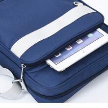 Japanese Style Square Crossbody Bag For Students, JK School Uniform Messenger Bag, Cross-Border Trade - Blue - View 4