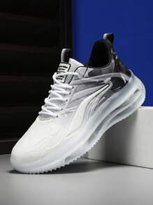 Zapatos casuales, versátiles zapatillas de malla para maratón, suela blanda, antideslizante, ligero y transpirable. Cojín amortiguador de impactos, nuevo modelo para hombres, adecuado para actividades al aire libre durante todo el año