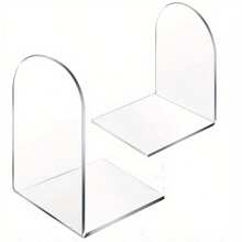 Clear Acrylic Book Stand - Desktop Organizer For Office, Home & Retail Use - Clear - View 1