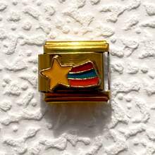 1 Pc New Italian Style Modular Personalized Bracelet Series Gold Base Red Dice Soldier Perfume Series - Gold - View 21