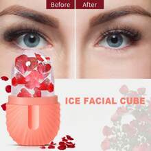 1pc Ice Face Roller Ice Roller For Face & Eye Puffiness Relief, FacialMassager Contour And Enhance $Kin Care & Glow, Ice Facial RollerMold Cube