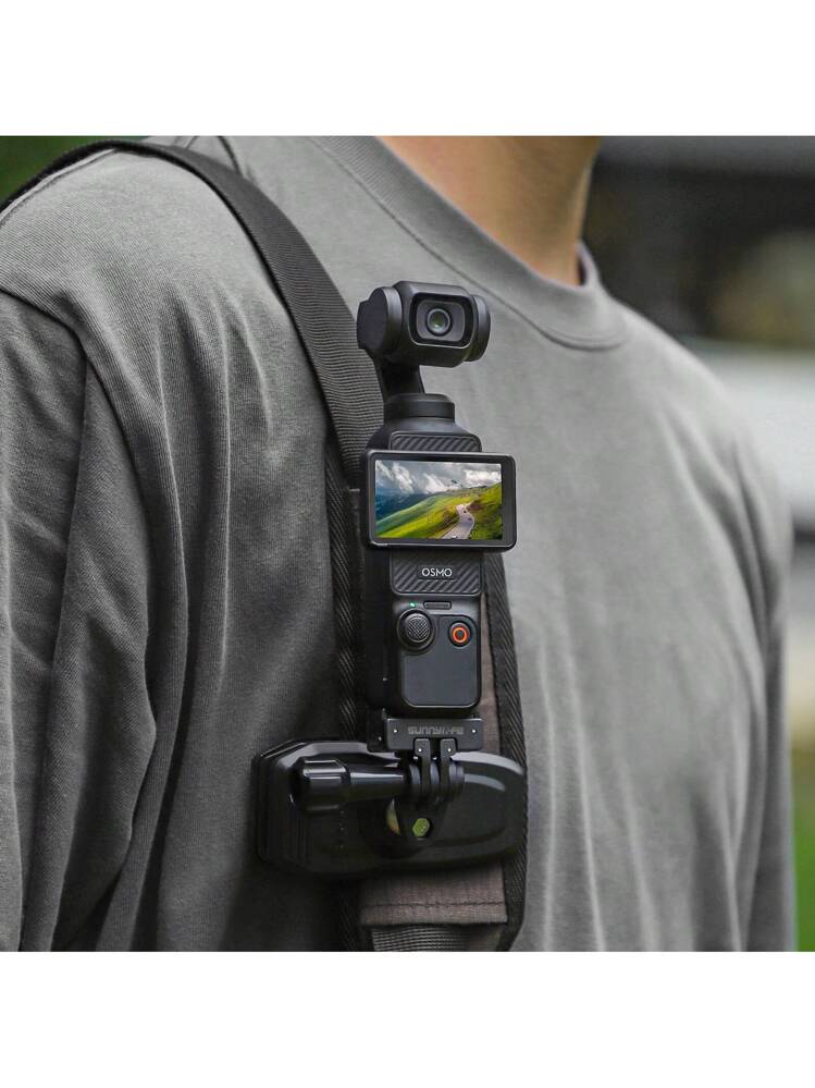 Adattatore di espansione pieghevole a sgancio rapido con base di montaggio magnetica a ventosa per DJI Osmo Pocket 3 Action Camera, accessorio per Pocket 3 | SHEIN ALIA