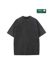 1 Piece, 230G Double-Sided Washing, Puerto Rico Takes More Photos To Print T-Shirts, High-Quality Batik Cotton Vintage Fashion Brand T-Shirts, A Certain Thickness Suitable For Summer T-Shirts, Holiday Gifts.