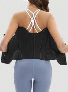 Waist Cincher For Body Shaping And Waist Training Belt - Black - View 5