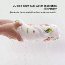 1pc Baby Bubble Gauze Hooded Bath Towel, Newborn Baby Blanket
