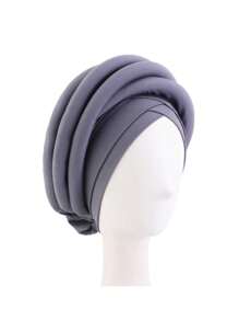 1pc African Style Handmade Flower Headdress, Luxurious Women Headscarf, Elegant For Important Occasions - Multicolor - View 18