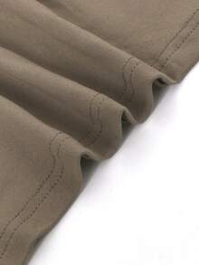 女式时尚休闲 Y2K 风格可爱猫咪印花撞色插肩袖圆领短袖 T 恤