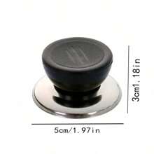 1pc Universal Pan Knob Top Handle Cover Lid Gasket For Steel/Glass Cookware - Multicolor - View 6