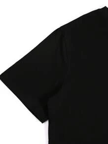 [| Limited Edition] Limited Edition  Feathered Snake T-Shirt| New Quetzalcoatl Mexican Flag - 黑色 - 查看 5